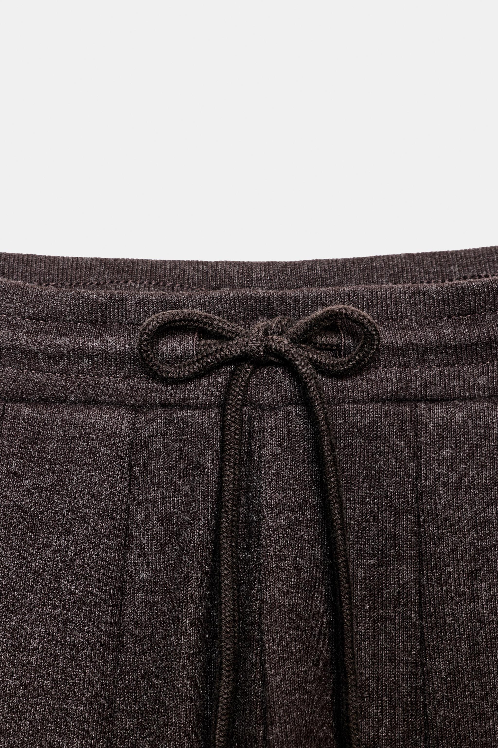 BALLOON RIBBED PANTS